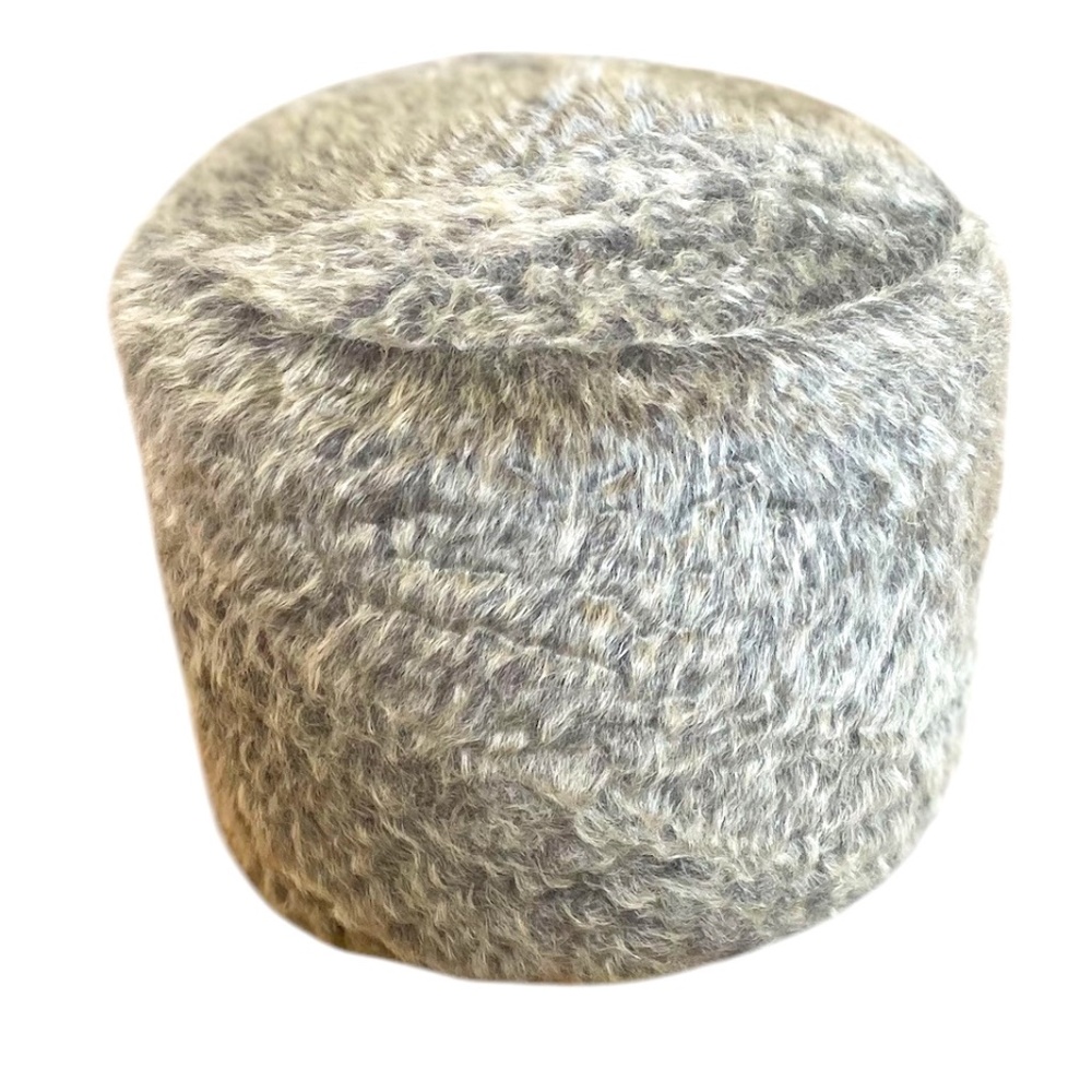 Vintage Mr John Jr 60's Women's Felt Mod Gray Hat